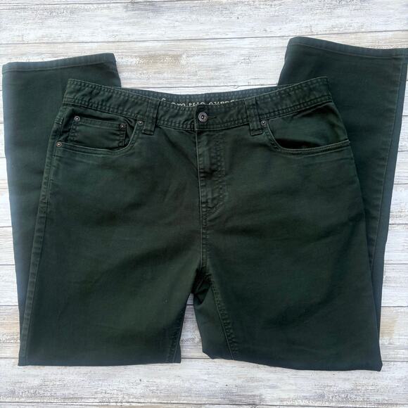 PrAna Other - Prana Slim Fit Pants Sz 36x30 Dark Green Bridger Jeans Stretch Athleisure Casual